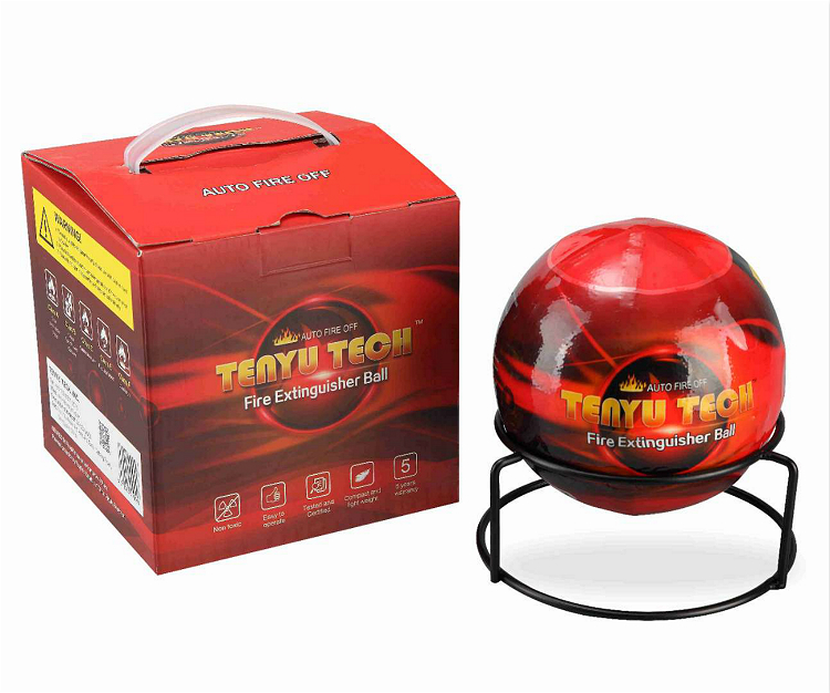 Dia 15cm Fire Extinguisher Ball Fire Fighting Balls Extinguishing Range 3m