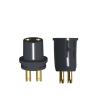 Buy cheap Male And Female Spring Loaded Connector 2 Pin Solder Cup Connectors from wholesalers
