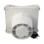 100mm Bathroom Ultra Quiet Ventilation Fan with LED Light Wall Mounted Exhaust