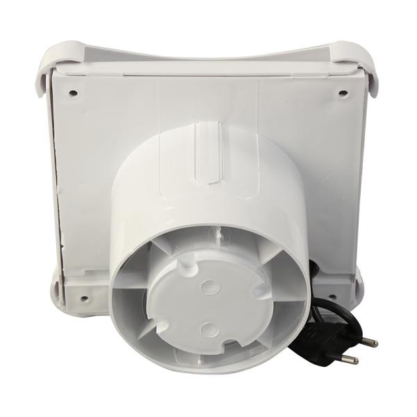 100mm Bathroom Ultra Quiet Ventilation Fan with LED Light Wall Mounted Exhaust