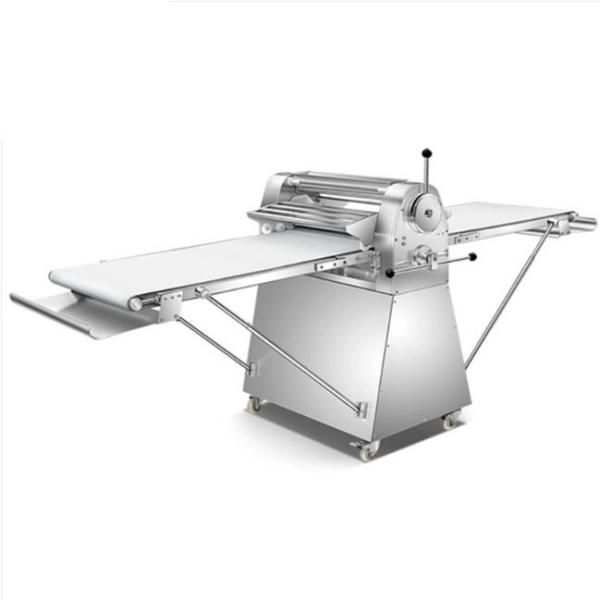Buy cheap Stand Type Roller Length 520mm SS Croissant Dough Sheeter Machine 0.4KW from wholesalers