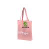 Buy cheap Thick Portable Reusable Cotton Tote Bags , Korean Style Pink Canvas Tote Bags from wholesalers