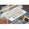 Buy cheap Disposable Waterproof Three Desgin Educational Plastic Baby Placemat 12X18'' BPA Free Stick Table Topper from wholesalers