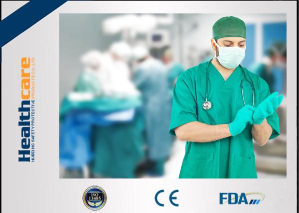 Quality Single Use Medical Disposable Scrub Suits Protective Gowns Soft And Breathable for sale