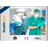 Buy cheap Green Short Sleeve Disposable Hospital Gowns 35-50gsm V Neck from wholesalers