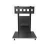 Buy cheap Rolling Mobile TV Cart 75 Inch For Classroom Exhibition Hall from wholesalers