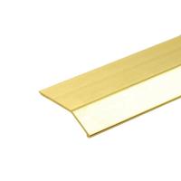 Buy cheap High Low Buckle Aluminium Flat Strip Laminate Floor Edging Strip Anodized product