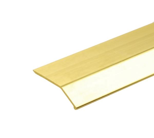 Buy cheap High Low Buckle Aluminium Flat Strip Laminate Floor Edging Strip Anodized from wholesalers