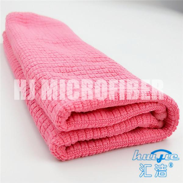 Microfiber Cleaning Cloth pink check 80% polyester and 20% polyamide household