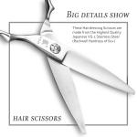 Sliding Cutting Cobalt Steel Scissors VG-1 Stainless Steel Smooth Shear Feel