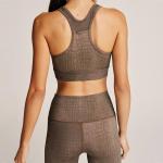 Snakeskin Printed Womens Sports Bra