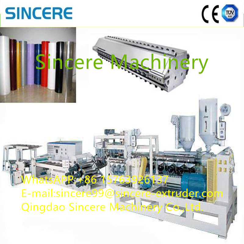 Plastic Hollow PS PP PET Sheet Extrusion Line Machine OEM