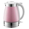 Buy cheap Pink Cordless Electric Tea Kettle Boil Dry Overheat Protecting Safe Operate from wholesalers