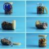 Buy cheap Transparent 500ml Plastic Packaging Jar Screw Lid Custom Logo from wholesalers