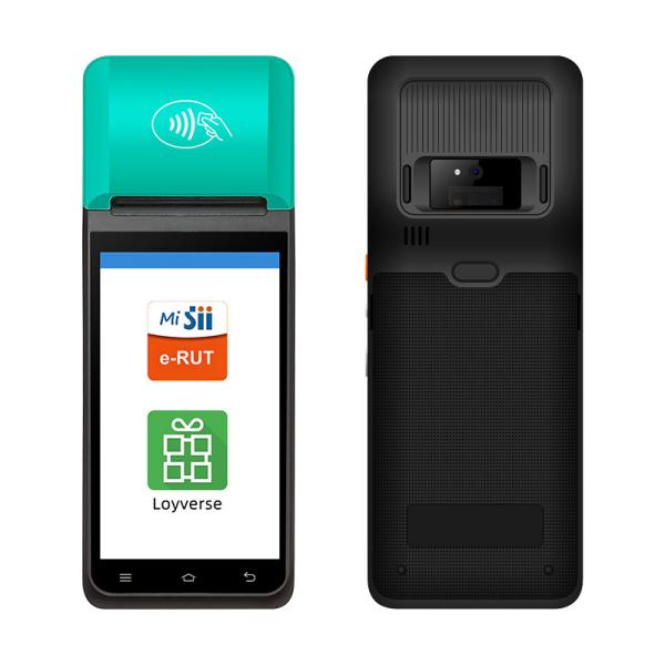 Buy cheap 6400mAh Battery Mobile POS Terminal With Google Play Store And 58mm Printer from wholesalers