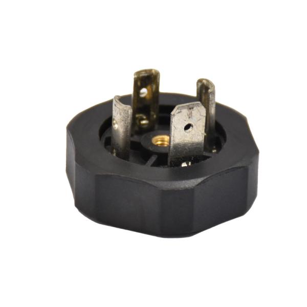 Buy cheap Waterproof Solenoid Valve Connector Round Base A Screw Nut CE Approved from wholesalers