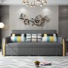 Buy cheap En's Fun Nordic Style Modern Simple Multi-functional Foldable And Washable Living Room Fabric Sofa Bed Combination from wholesalers