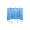 Buy cheap 4 Folding Hospital Side Room Partition Stand With Wheels from wholesalers