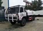 6 X 6 Diesel Refueling Truck , 10CBM 12CBM Fuel Transport Trucks Customized