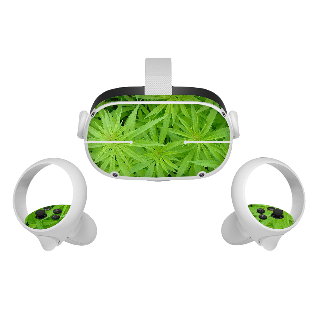 2021 new for oculus quest 2 sticker handle protective film Protective Skin Decals PVC Removable for VR all-in-one glasses