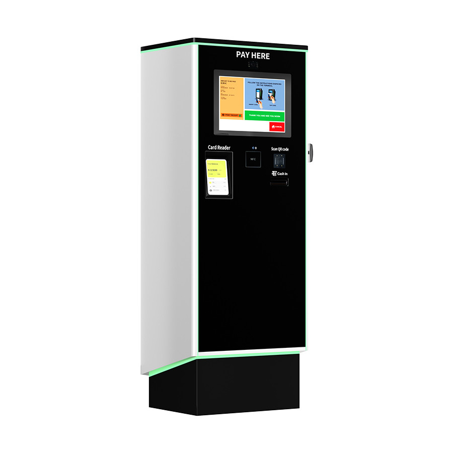Digital Parking Payment Kiosk With 19.1" LCD Smart ANPR Parking Ticket System