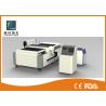 Buy cheap Semi Automatic CNC Laser Cutting Machine , Double Driving Metal Sheet Cutter from wholesalers
