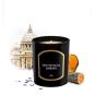 Buy cheap Luxury Unique Green Clear Glass Jars Empty 8oz 10oz Candle Vessels For Festive Decoration from wholesalers