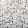 Buy cheap Commercial Pebble Metallic Mosaic Tiles Mosaic Pieces For Shower Floor from wholesalers