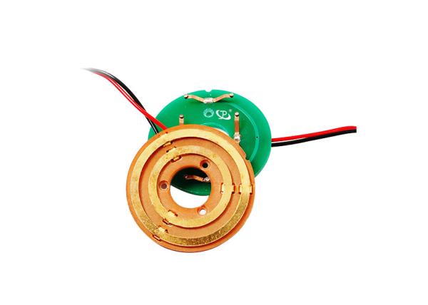 Buy cheap 13mm Hole Dia Pancake Slip Ring Ultra Low Resistance from wholesalers