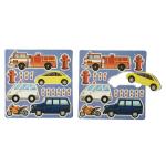 High Density EVA Foam Flexible Magnetic Puzzle Games For Preschoolers