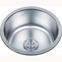 Buy cheap PSON Round Undermount Stainless Steel Kitchen Sink 410*410*200mm product