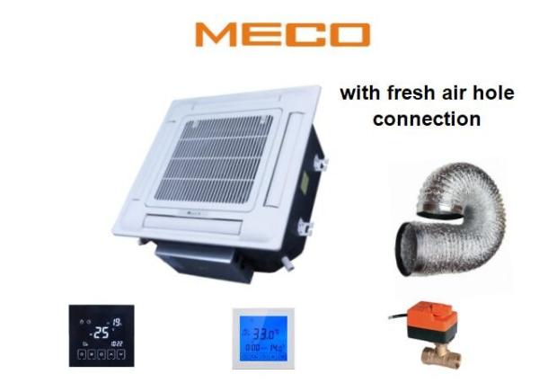 Buy cheap Four Way Carrier Chilled Water Cassette , Indoor Fan Coil Unit 4TR Capacity 1600CFM from wholesalers