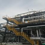 Customized Steel Structure Pipe Rack For Prtrochemical Platform CE AISC JIS CWB