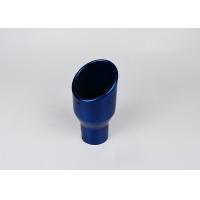 Buy cheap Blue Burned 1.2mm 2.5 Inlet 4 Outlet Exhaust Muffler Tip product