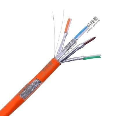 BC Copper Inner Conductor Cat7 FTP 23AWG Communication Networks Cable Lan Over