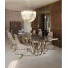 Buy cheap Modern Marble Rectangular Dining Table For Fast Food / Bar / Cafe / Hotel from wholesalers