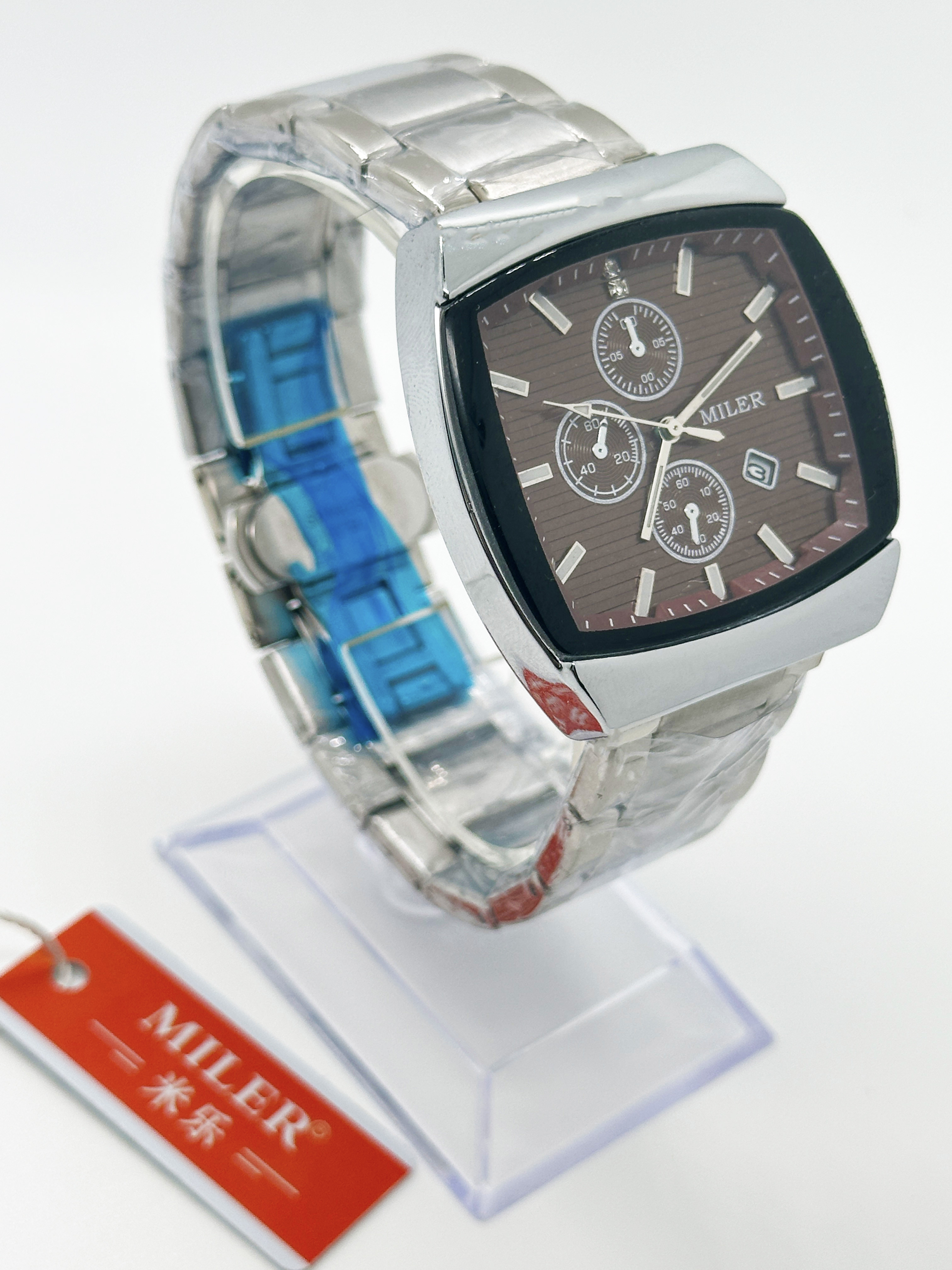 Stainless Steel Waterproof Brand Wristwatches Quartz for Men Luxury Fashion Business Watch Custom Logo