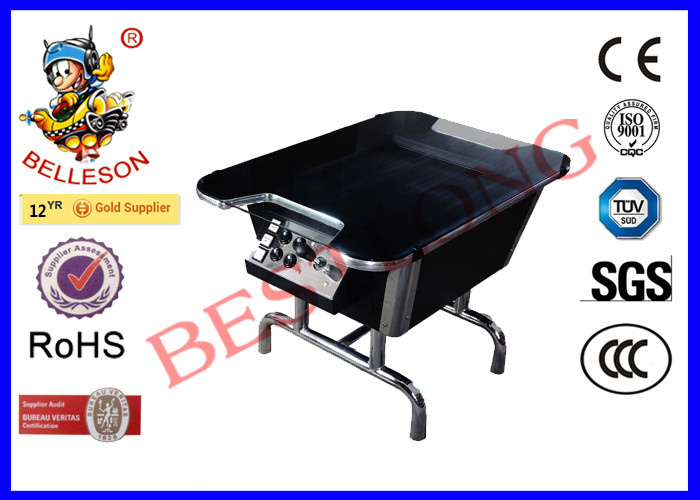 Mini Coffee Table Arcade Machine UK Style With Stainless Steel Control Panel