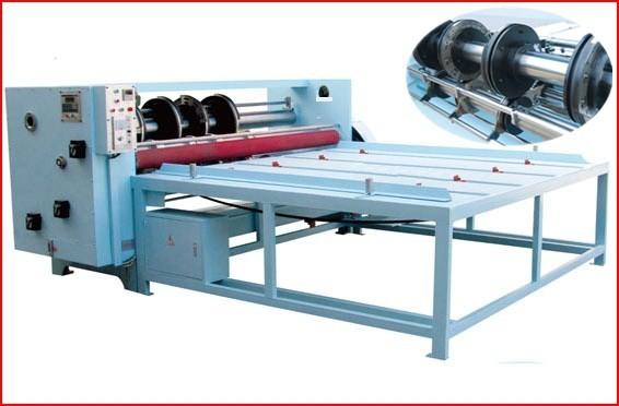 Buy cheap Chain type Rotary Slotter, Rotary Slotting + Corner-cutting + Edge-cutting + Creasing, Auto Feeder as option from wholesalers