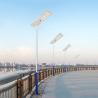 Buy cheap All In One Solar Street Courtyard Light Manufacturer Round Corner 3 Heads 150W 715x350x60mm from wholesalers