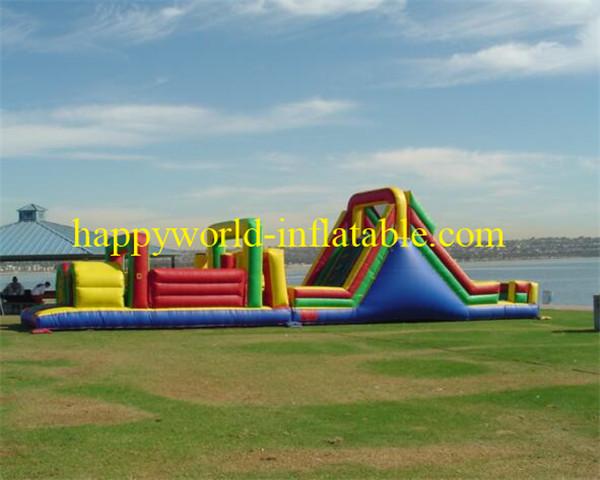 adult inflatable obstacle course , giant inflatable obstacle course , obstacle