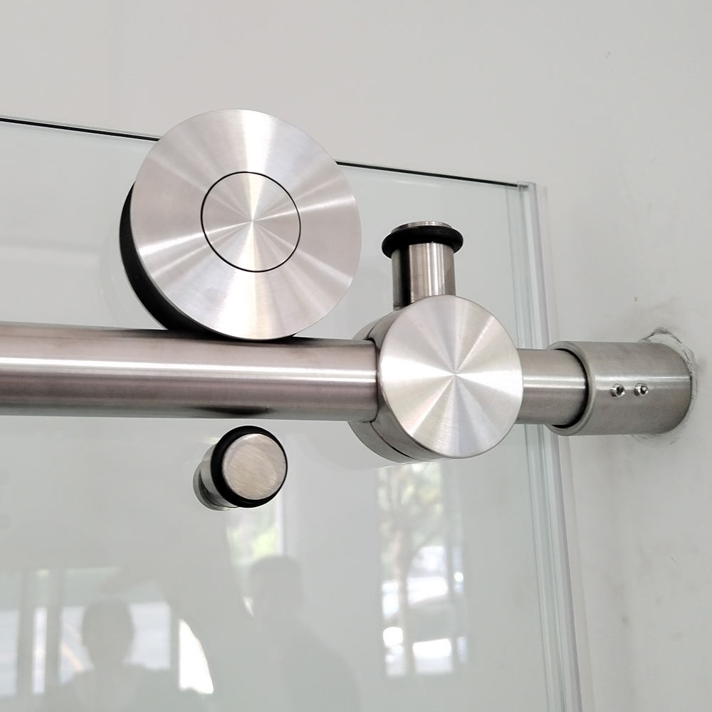 QJYSDG01 3mm-12mm Thickness Frameless Sliding Shower Door for Bathroom