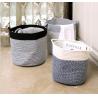 Buy cheap Decorative Custom Woven Cotton Rope Laundry Toys Candy Storage Fabric Container Wholesale Spa Gift Baskets Organizer from wholesalers