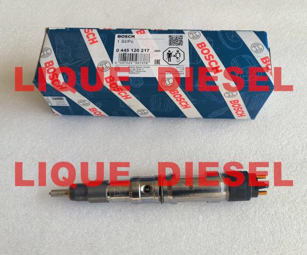 Buy cheap BOSCH common rail injector 0445120217 0445120061 for MAN 51101006126 from wholesalers