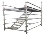 Durable Steel Tubular K Stage Scaffolding Automatic Welding Fleetly Erection