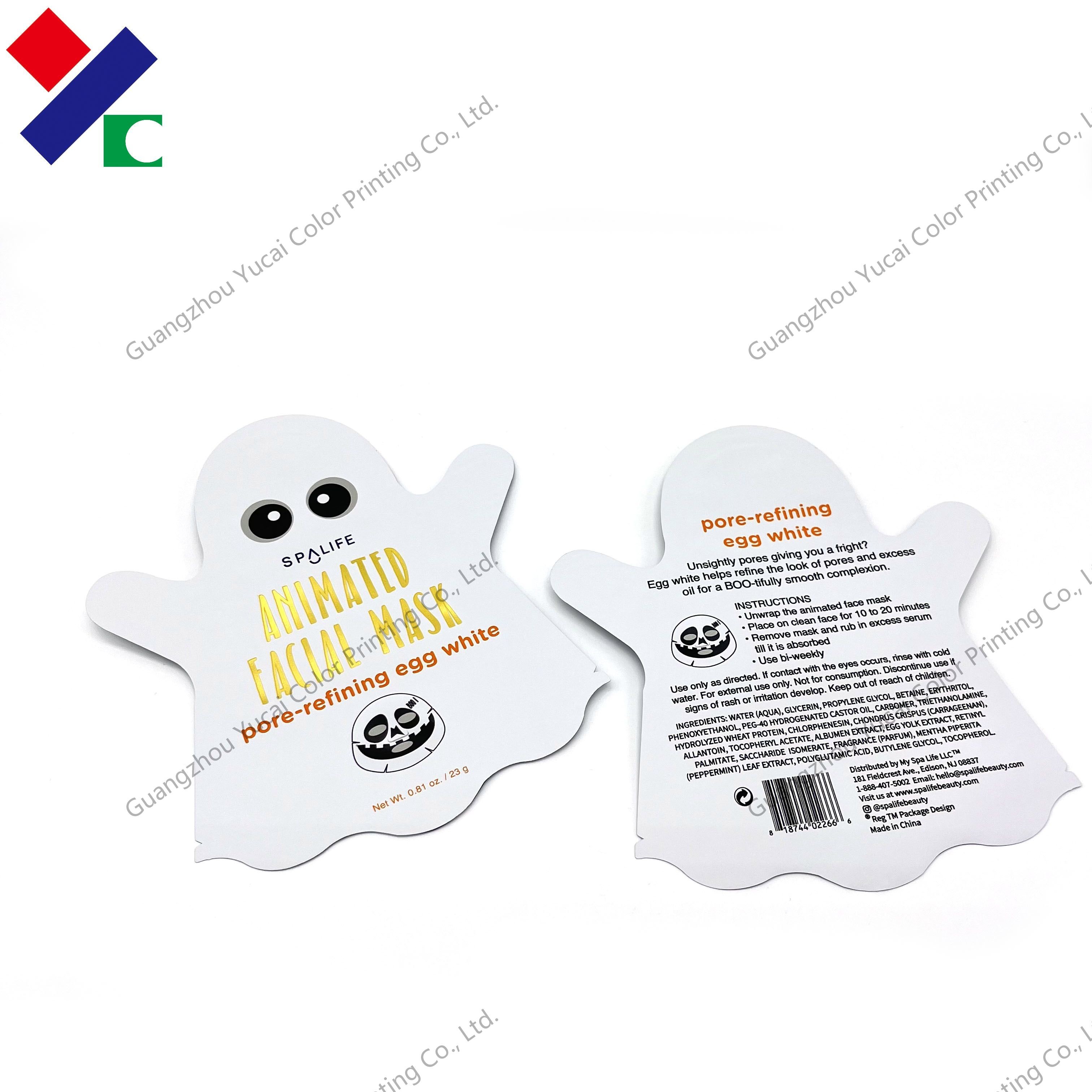 Matte Printing Angel Shaper Facial Mask Bag Hand Protection Mask Packaging