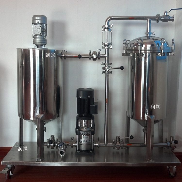 Stainless Steel 304/316 Diatomite Alcohol Filter Advanced Technology