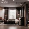 Buy cheap Custom Dressing Room Walk In Bedroom Closet Storage Cabinet Combination Floor To Ceiling Open Wardrobe from wholesalers