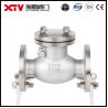 Buy cheap Customized Request ANSI 150lb Industrial Flanged Swing Check Valve in Stainless Steel from wholesalers