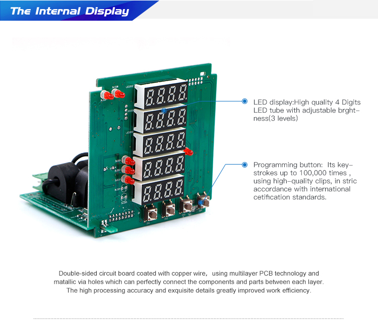 CN-3UIF35 96*96 mm Three Phase A&V&Hz Multi Combined Meter with good quality